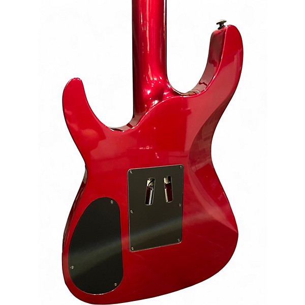 Used Kramer BARETTA FR404 Candy Apple Red Metallic Solid Body Electric Guitar