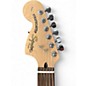 Used Squier Standard Stratocaster Left Handed BLACK Electric Guitar