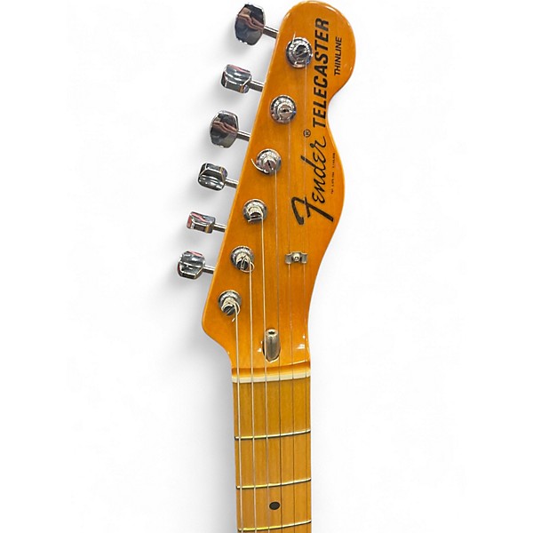 Used 2023 Fender 1972 American Vintage Telecaster Thinline AGED MAPLE Solid Body Electric Guitar
