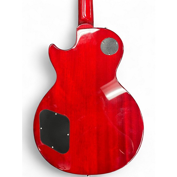 Used 2021 Epiphone Slash Signature Les Paul Standard Vermillion Burst Solid Body Electric Guitar