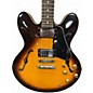 Used Epiphone DOT DELUXE Vintage Sunburst Hollow Body Electric Guitar