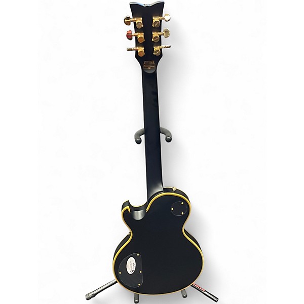 Used Schecter Guitar Research solo II custom Black Solid Body Electric Guitar