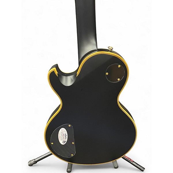 Used Schecter Guitar Research solo II custom Black Solid Body Electric Guitar