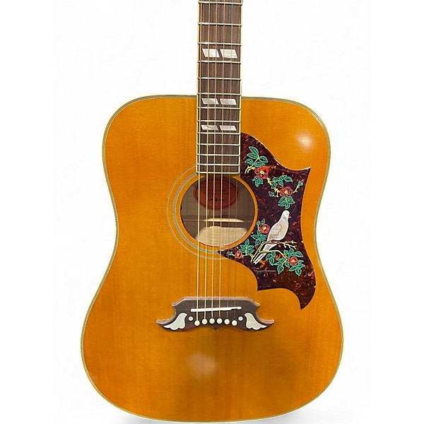 Used Epiphone 1963 dove reissue Natural Acoustic Electric Guitar