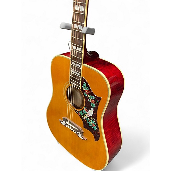 Used Epiphone 1963 dove reissue Natural Acoustic Electric Guitar