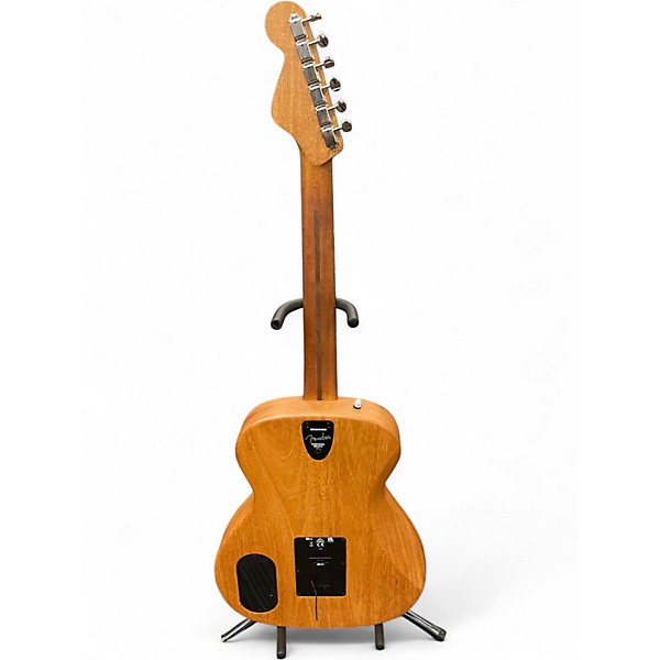 Used Fender HIGHWAY PARLOR MAHOGANY Natural Acoustic Electric Guitar