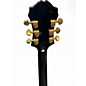 Used 2021 Epiphone Sheraton II Pro Black and Gold Hollow Body Electric Guitar