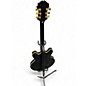 Used 2021 Epiphone Sheraton II Pro Black and Gold Hollow Body Electric Guitar