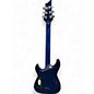 Used Schecter Guitar Research DIAMOND SERIES C-1 BLUE Solid Body Electric Guitar