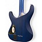 Used Schecter Guitar Research DIAMOND SERIES C-1 BLUE Solid Body Electric Guitar