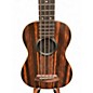 Used Kala UBASS-EBY-FS STRIPED EBONY Natural Ukulele