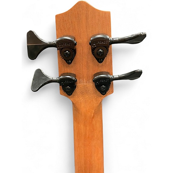 Used Kala UBASS-EBY-FS STRIPED EBONY Natural Ukulele