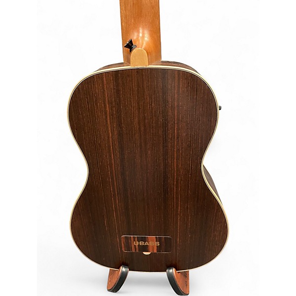 Used Kala UBASS-EBY-FS STRIPED EBONY Natural Ukulele