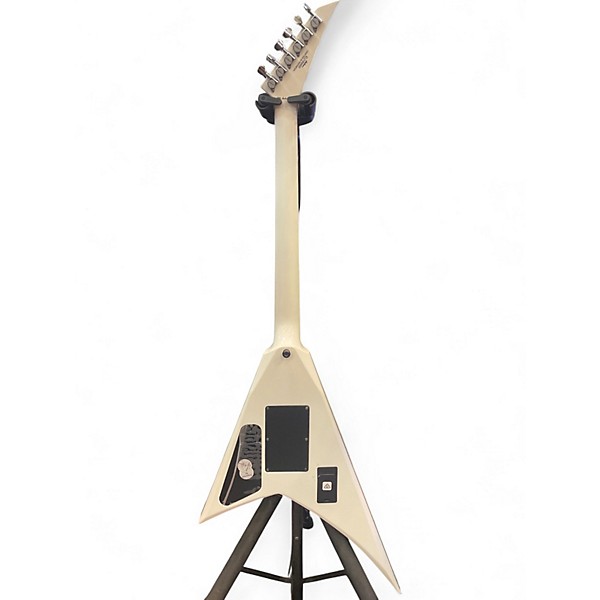 Used Jackson X Series Rhoads RRX24M Snow White with Black Pinstripes Solid Body Electric Guitar