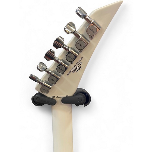 Used Jackson X Series Rhoads RRX24M Snow White with Black Pinstripes Solid Body Electric Guitar