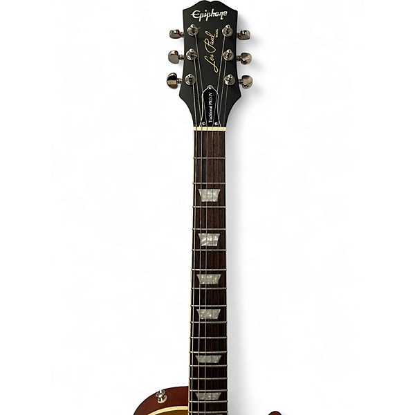 Used Epiphone Les Paul Traditional Pro IV Gold Top Solid Body Electric Guitar