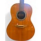 Used Ovation standard balladeer 1111 Natural Acoustic Electric Guitar