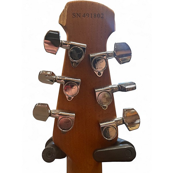 Used Ovation standard balladeer 1111 Natural Acoustic Electric Guitar