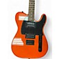 Used Squier AFFINITY TELECASTER HH Orange Solid Body Electric Guitar