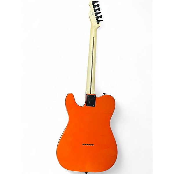 Used Squier AFFINITY TELECASTER HH Orange Solid Body Electric Guitar