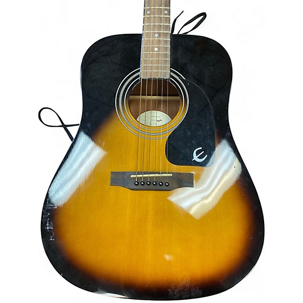 Used Epiphone PR150VS 2 Tone Sunburst Acoustic Guitar