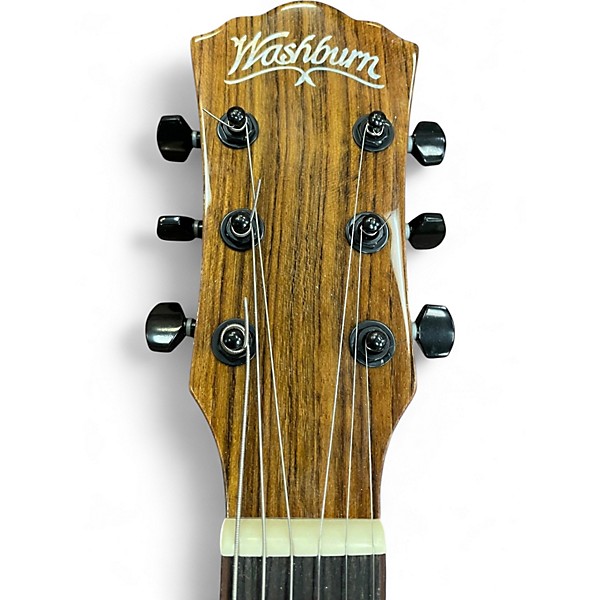 Used Washburn BTS9VCECH-D-U Silverburst Acoustic Electric Guitar