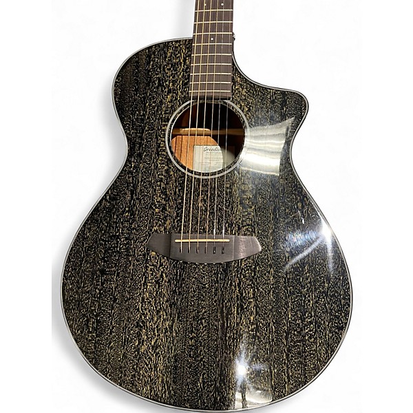 Used Breedlove S Concert BG CE Black and Gold Acoustic Electric Guitar