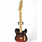 Used 2018 Fender Artist Series James Burton Telecaster RED PAISLEY FLAMES Solid Body Electric Guitar thumbnail