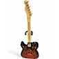 Used 2018 Fender Artist Series James Burton Telecaster RED PAISLEY FLAMES Solid Body Electric Guitar