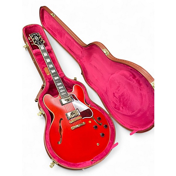 Used Epiphone 1959 ES-355 Cherry Red Hollow Body Electric Guitar