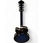 Used Ibanez AF75 TRANSPARENT BLUE SUNBURST Hollow Body Electric Guitar