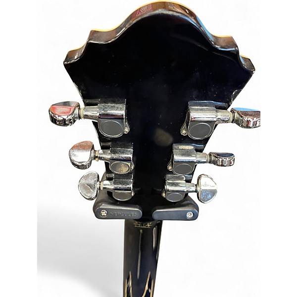 Used Ibanez AF75 TRANSPARENT BLUE SUNBURST Hollow Body Electric Guitar