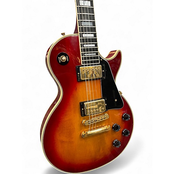 Vintage 1983 Gibson Les Paul Custom Heritage Cherry Sunburst Solid Body Electric Guitar
