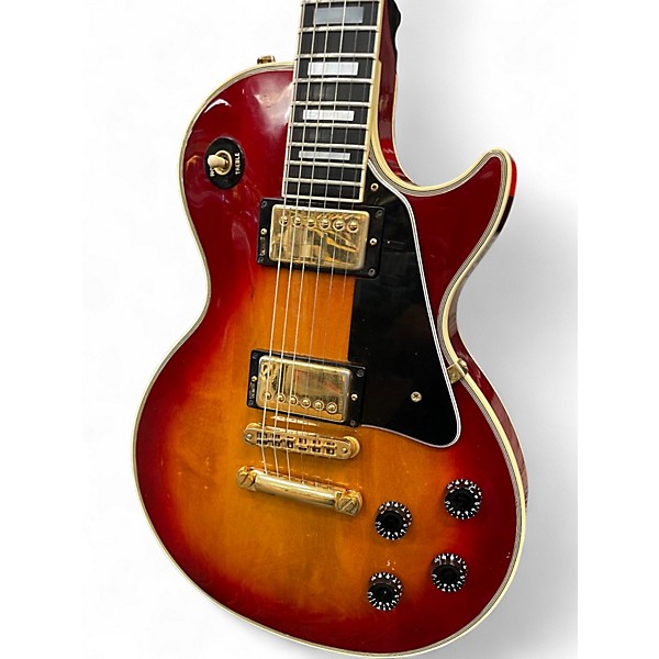 Vintage 1983 Gibson Les Paul Custom Heritage Cherry Sunburst Solid Body Electric Guitar