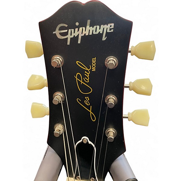 Used Epiphone INSPIRED BY GIBSON 59 LES PAUL Cherry Sunburst Solid Body Electric Guitar