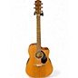 Used Fender CD60SCE Natural Acoustic Electric Guitar thumbnail