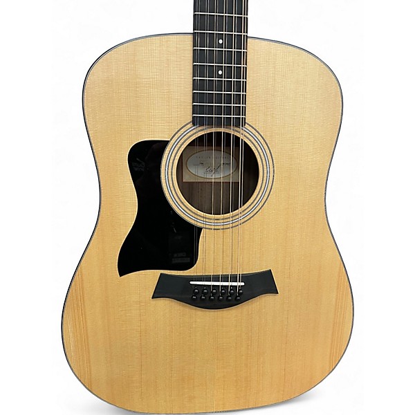 Used Taylor 150E 12 STRING LEFT HANDED Natural 12 String Acoustic Electric Guitar