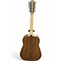 Used Taylor 150E 12 STRING LEFT HANDED Natural 12 String Acoustic Electric Guitar