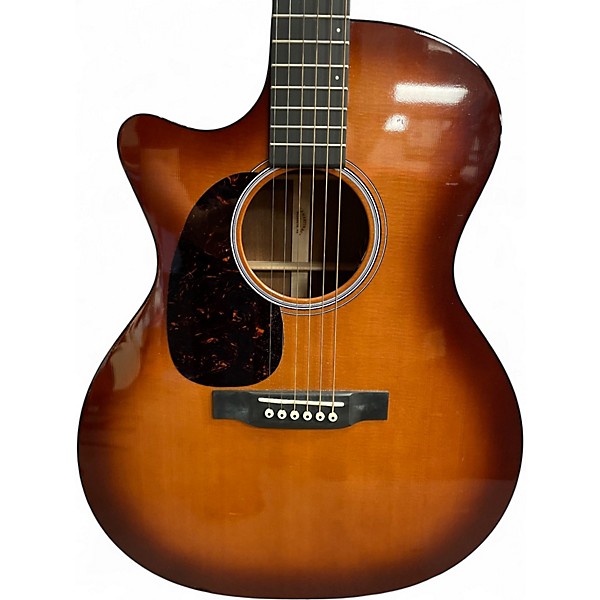 Used Martin GPCPA4 Siris Left Handed 3 Tone Sunburst Acoustic Electric Guitar