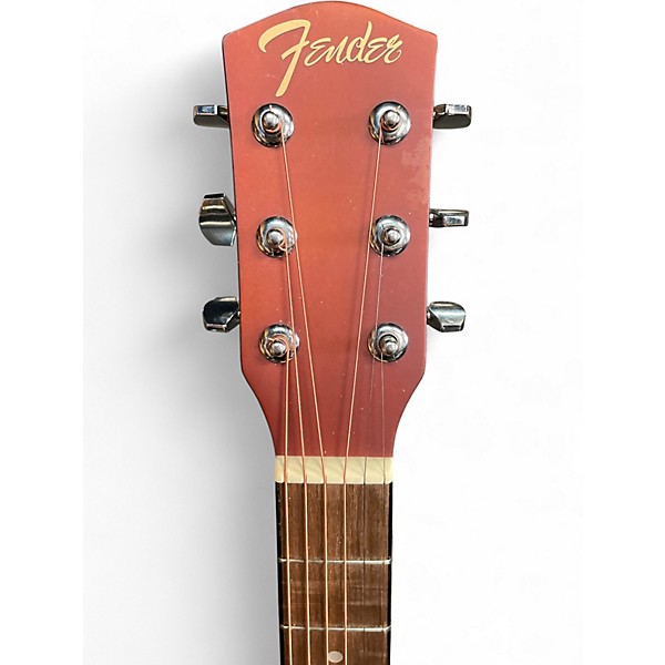 Used Fender FA25CE Natural Acoustic Electric Guitar