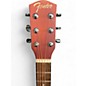 Used Fender FA25CE Natural Acoustic Electric Guitar