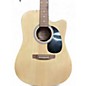 Used Fender FA25CE Natural Acoustic Electric Guitar