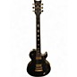 Used Schecter Guitar Research Solo-II Custom Black Satin Solid Body Electric Guitar thumbnail