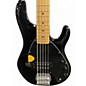 Used Sterling by Music Man Sub 5 Black Electric Bass Guitar