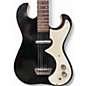 Vintage 1960s Silvertone MODEL 1448 AMP IN CASE Black and White Solid Body Electric Guitar