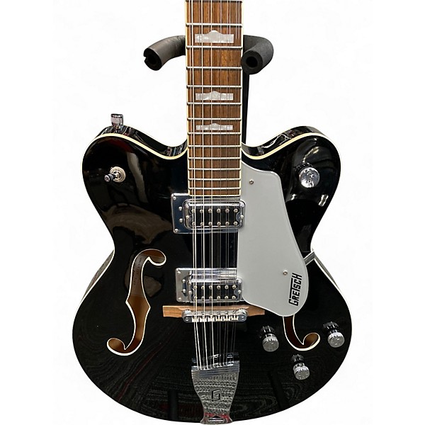 Used Gretsch Guitars G5422-12 Black Hollow Body Electric Guitar