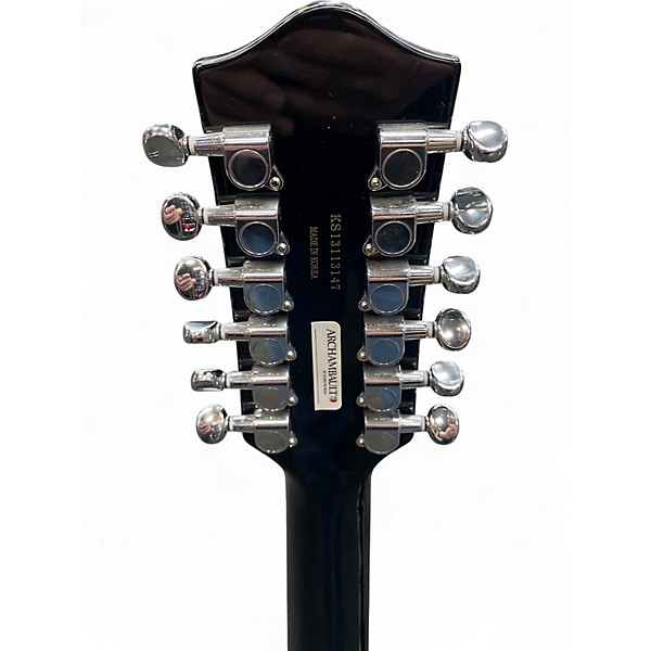 Used Gretsch Guitars G5422-12 Black Hollow Body Electric Guitar