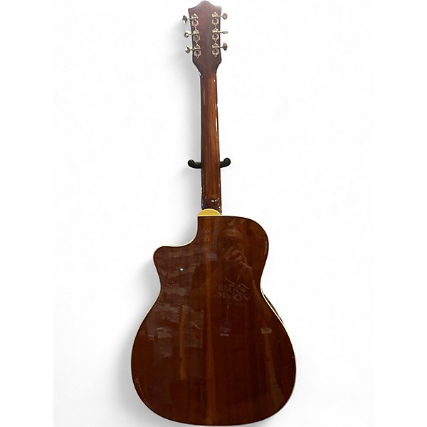 Used Guild OM-140CE Natural Acoustic Electric Guitar