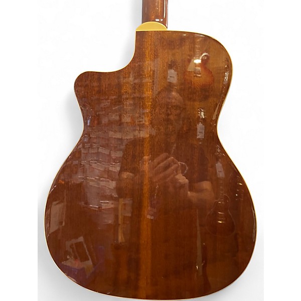 Used Guild OM-140CE Natural Acoustic Electric Guitar