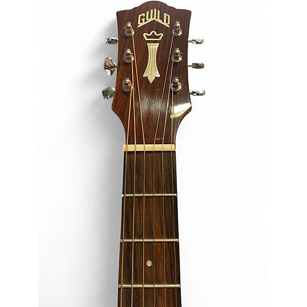 Used Guild OM-140CE Natural Acoustic Electric Guitar